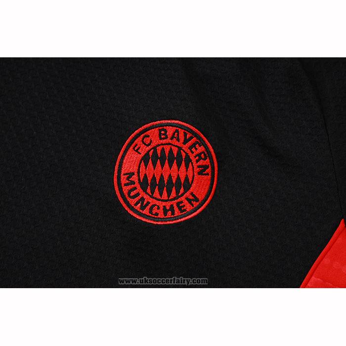 Tracksuit Bayern Munich Short Sleeve 2025-2026 Black - Shorts